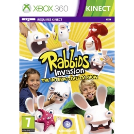 Rabbids Invasion The Interactive TV Show Xbox 360 Game Rabbids Invasion The Interactive TV Show Xbox 360 Game